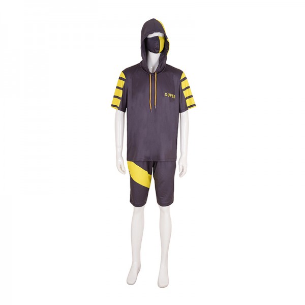 2021 NEW Fortnite iKonik Costumes  Sportwear Pullover Hoodie Shirt And Short Suit