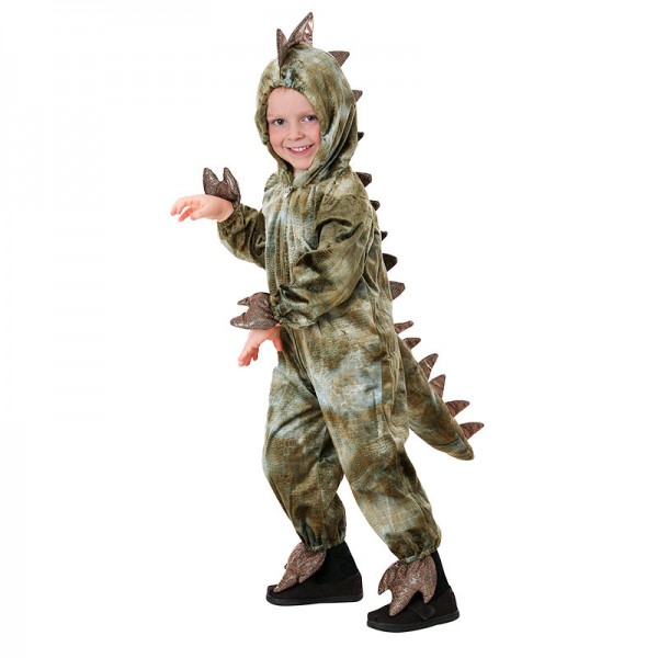 Unisex Cute Dinosaur T Rex Costume Kids Green Onesies