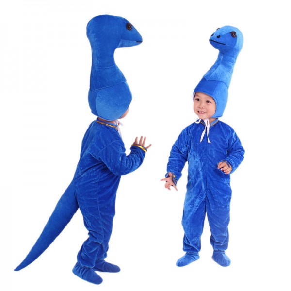 Kids Cute Dinosaur Costumes Diplodocus Bodysuit
