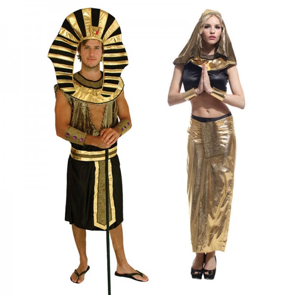 Ault Ancient Egyptian Cosplay Set Couples Halloween Costumes