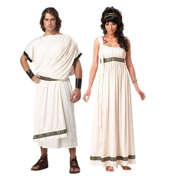 Adult Couples Halloween Costume Greek Goddess Dress