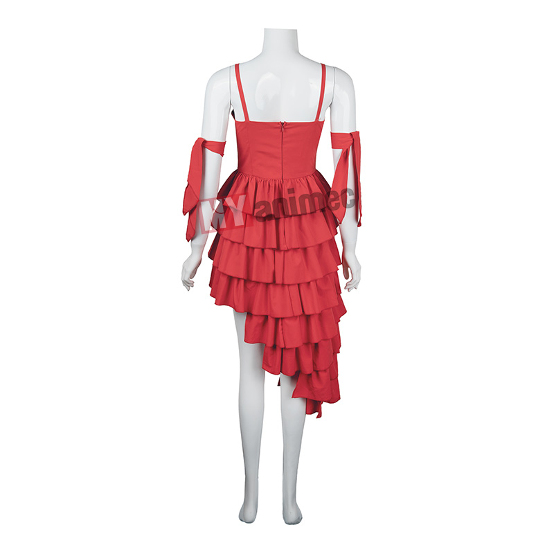 harley quinn red dress pattern