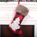Red And Black Buffalo Plaid Christmas Stockings