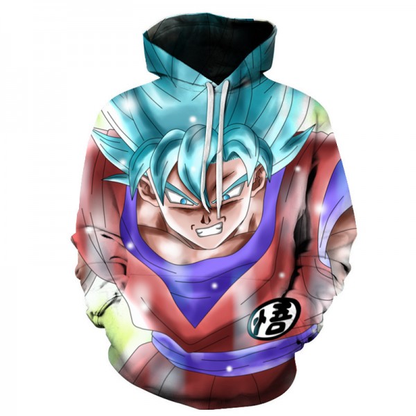 Dragon Ball 3D Printing Unisex Adult Multicolor Hoodie Sweater 