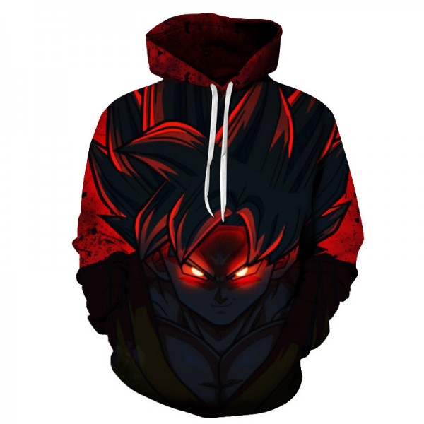 2020 new Dragon Ball 3D printing adult Son Goku hoodie sweater sweatshirt