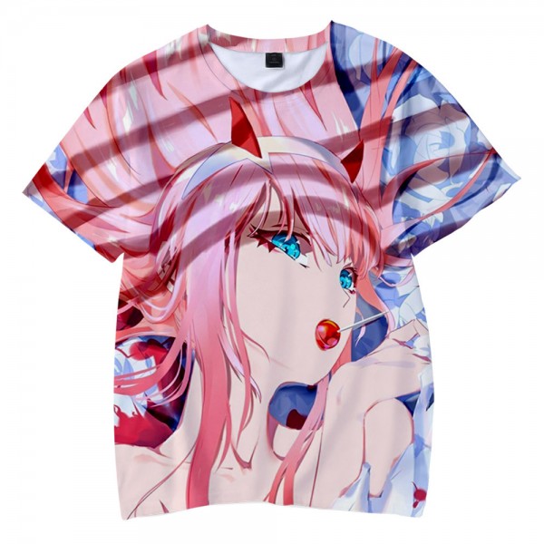 Anime DARLING In The FRANXX 02 Unisex Shirt T-Shirt Merch