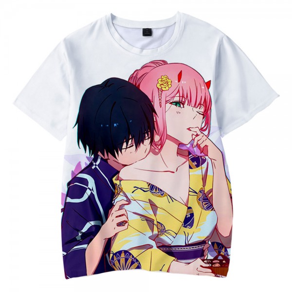 Anime DARLING In The FRANXX 02 Adults Unisex Shirt T-Shirt Merch