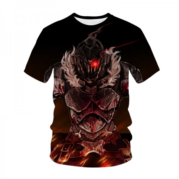 Goblin Slayer Adults Unisex Black Shirt T-Shirt Merch