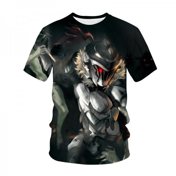 Goblin Slayer Adults Unisex Anime Black Shirt T-Shirt Merch