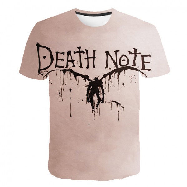 Death Note Adults Unisex Shirt White T-Shirt Merch