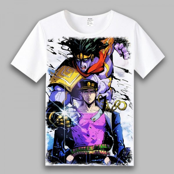 Anime JJBA Kujo Jotaro Adult Unisex Shirt T-Shirt 