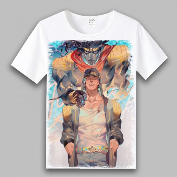 JoJo Bizarre Adventure Kujo Jotaro Adult Unisex Shirt T-Shirt 