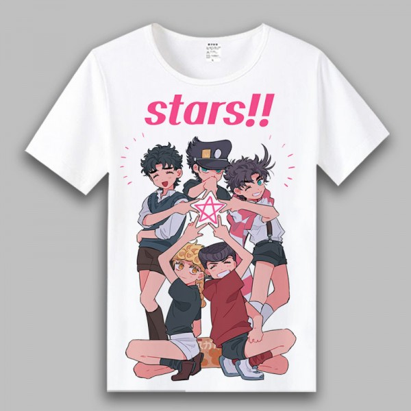 Anime JoJo Bizarre Adventure JJBA Adult Unisex Shirt T-Shirt 