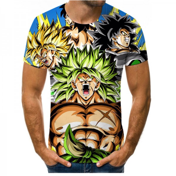Adults Unisex Anime Dragon Ball Z T-Shirt 