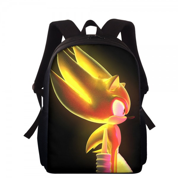 Boy Girl Sonic Backpack Shoulder Bag