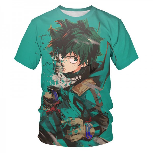 My Hero Academia Deku Green Adult Unisex Shirt T-Shirt 