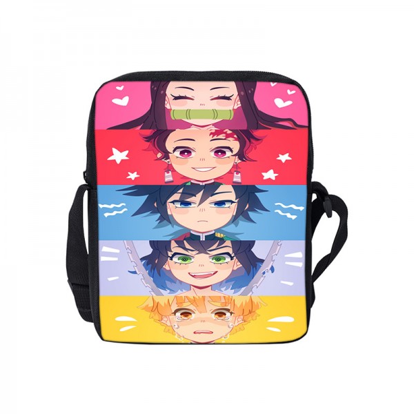 2020 Hot Anime Demon Slayer Printing Backpack Shoulder Bag