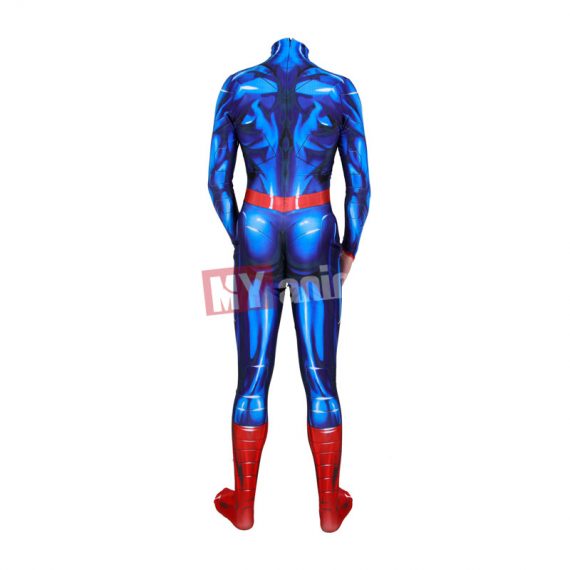 Comics Superman Costume and Cape Halloween Cosplay Superhero Tights