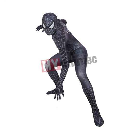 Venom Black Spiderman Raimi Cosplay Stretch Spandex Tights Costume