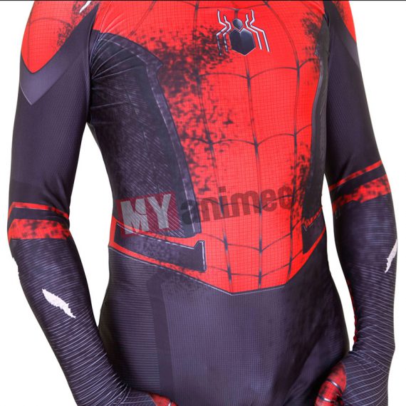 2019 Spider-Man Far From Home Red and Black Cosplay Costumes