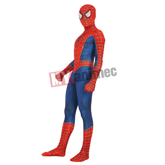 Raimi Spiderman Halloween Costume cosplay Suit Adult Kids