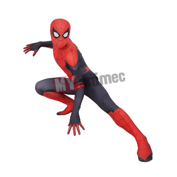 2019 Spider-Man Far From Home Red and Black Cosplay Costumes