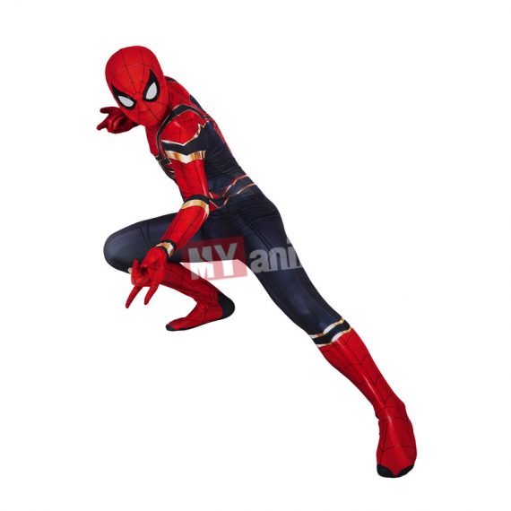 2018 Iron Spider-Man Costume Halloween Cosplay Costumes