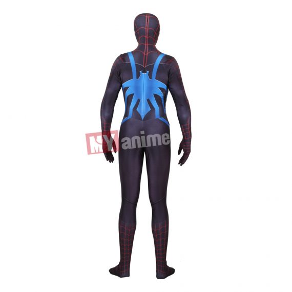 Spider-Man Cosplay Costume PS4 Insomniac  Spiderman Dark Secret War Spirit Spider Negative Suit