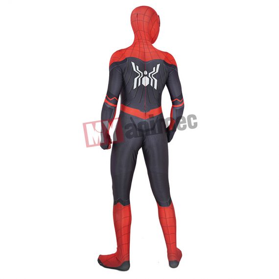 2019 Spider-Man Far From Home Red and Black Cosplay Costumes