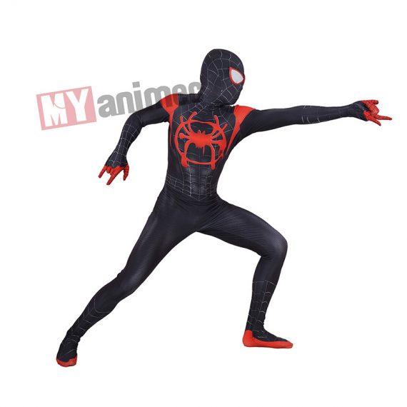 Spider-Man: Into the Spider-Verse Miles Morales Halloween Cosplay ...