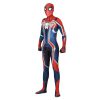 PS4 Insomniac Spider-Man Cosplay Costume  Spiderman Advanced Velocity Fear Itself Adult Kids Suit