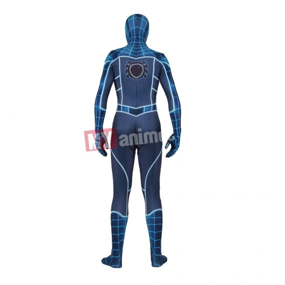 PS4 Insomniac Spider-Man Cosplay Costume  Spiderman Advanced Velocity Fear Itself Adult Kids Suit