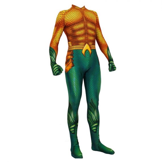 Aquaman Movie Adult Costume Arthur Mera Superhero Suits - MYanimec