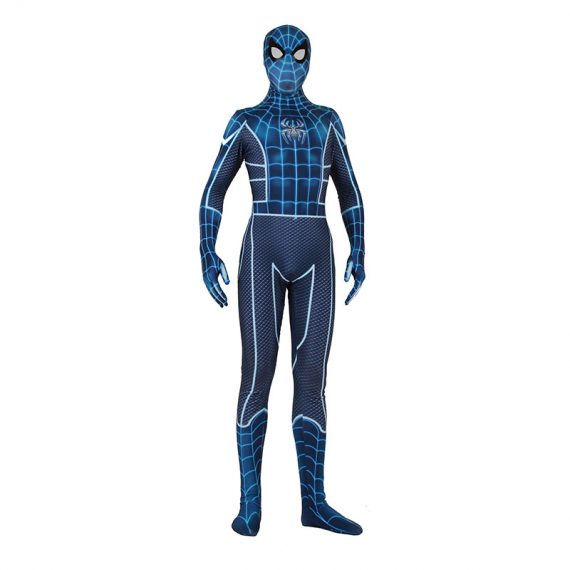 PS4 Insomniac Spider-Man Cosplay Costume  Spiderman Advanced Velocity Fear Itself Adult Kids Suit