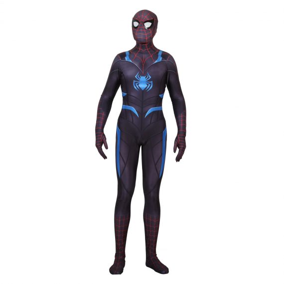 Spider-Man Cosplay Costume PS4 Insomniac  Spiderman Dark Secret War Spirit Spider Negative Suit