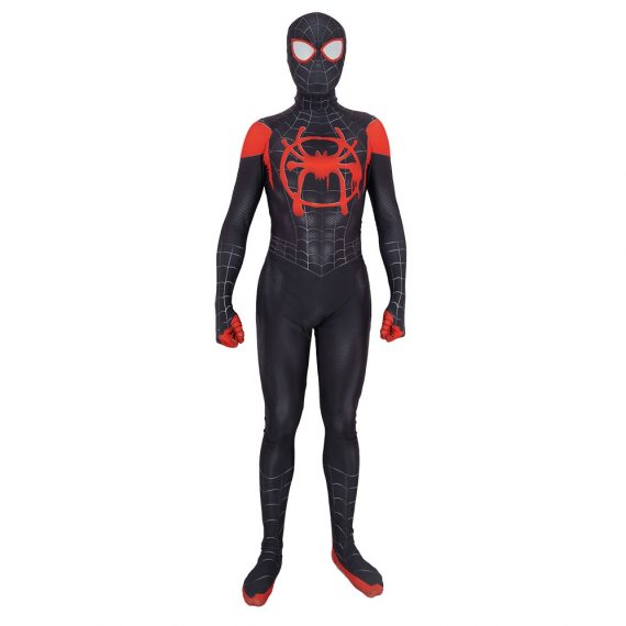 Spider-Man: Into the Spider-Verse  Miles Morales Halloween Cosplay Costumes