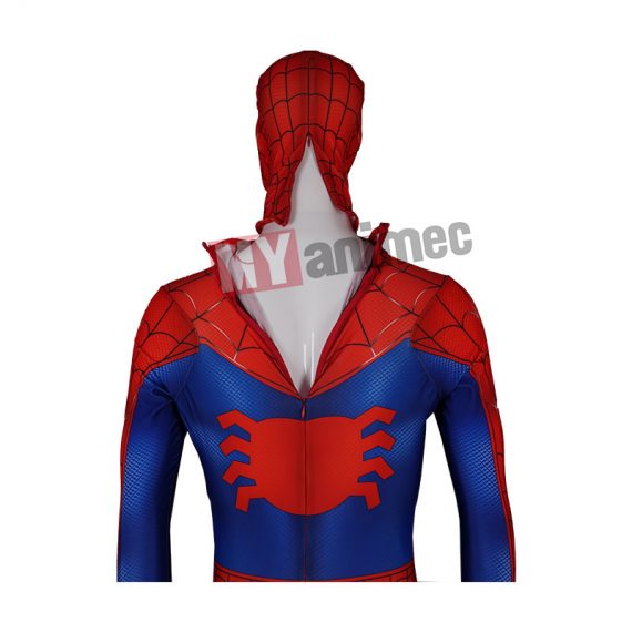 Spider-Man Peter Parker Into the Spider Verse Spiderman Costume