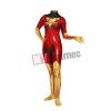 X-Men Dark Phoenix costume for Womens Halloween Full Set Bodysuits Zentai 3D Style Jumpsuit