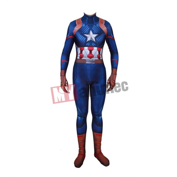 The Avengers Captain America Steve Rogers Costume