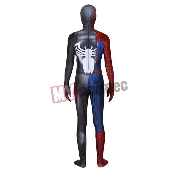 The Amazing Spider-Man Venom Costume Halloween Party Bodysuits