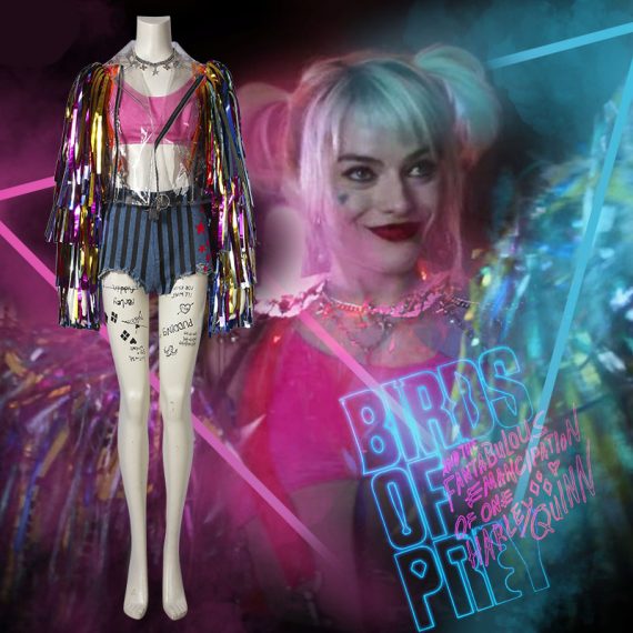 2020 New Harley Quinn and Birds of Prey  Cosplay Suits