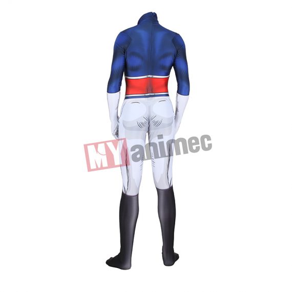 Captain Britain Black Bishop Brian Braddock Superhero Costume