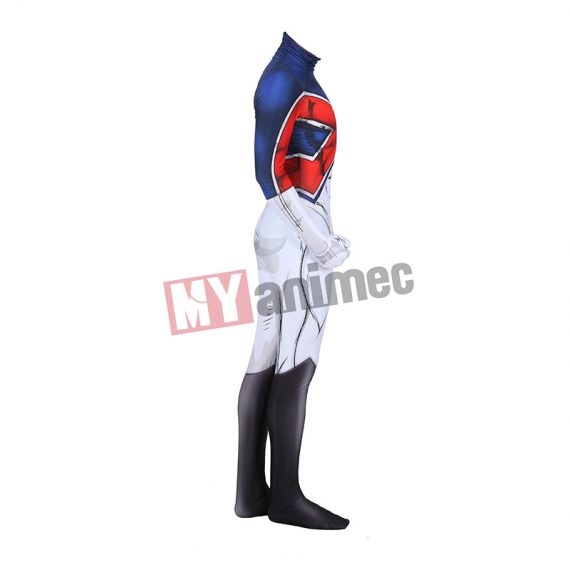 Captain Britain Black Bishop Brian Braddock Superhero Costume
