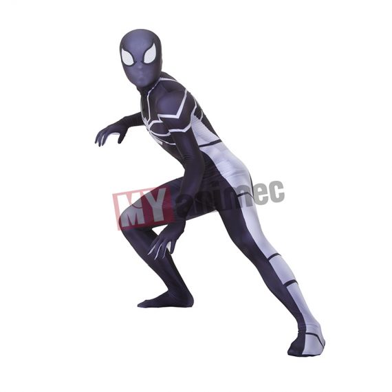 Future Foundation spiderman Costume Lycra Fabric Bodysuit