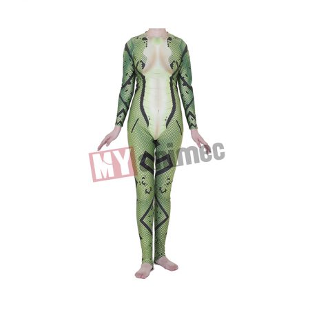 Independently designed and produced cyan women's clothing Lycra tights