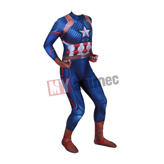 The Avengers Captain America Steve Rogers Costume