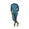 Kick Ass Costume Lycra Fabric Bodysuit Superhero Halloween Zentai Suit