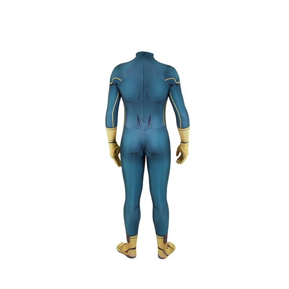 Kick Ass Costume Lycra Fabric Bodysuit Superhero Halloween Zentai Suit