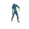 Kick Ass Costume Lycra Fabric Bodysuit Superhero Halloween Zentai Suit