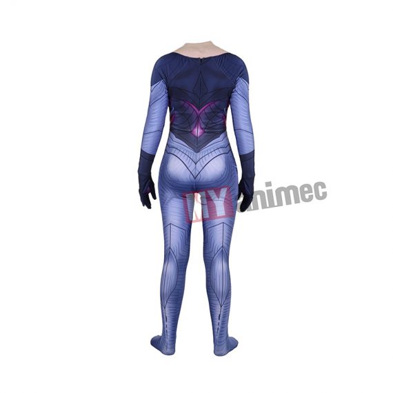 League of Legends Kaisa cosplay Costume Zentai 3D Style Jumpsuit